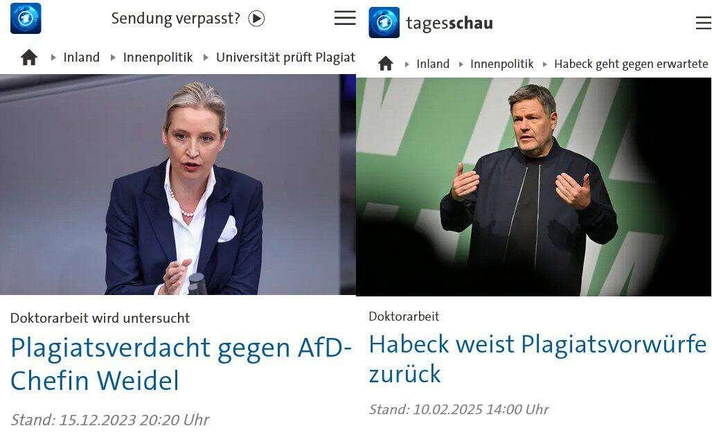 Gut das die Medien immer ganz…