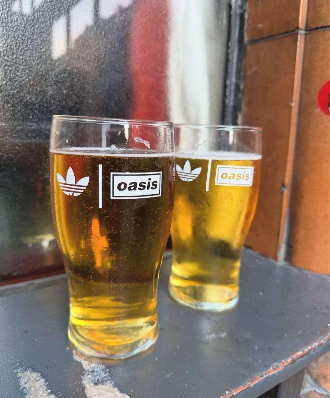 Cheers #adidas x #OASIS