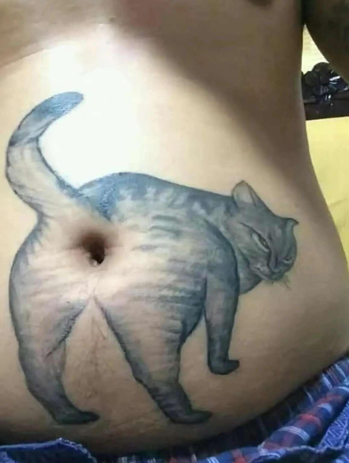 Acho que vou tatuar um gatinho: