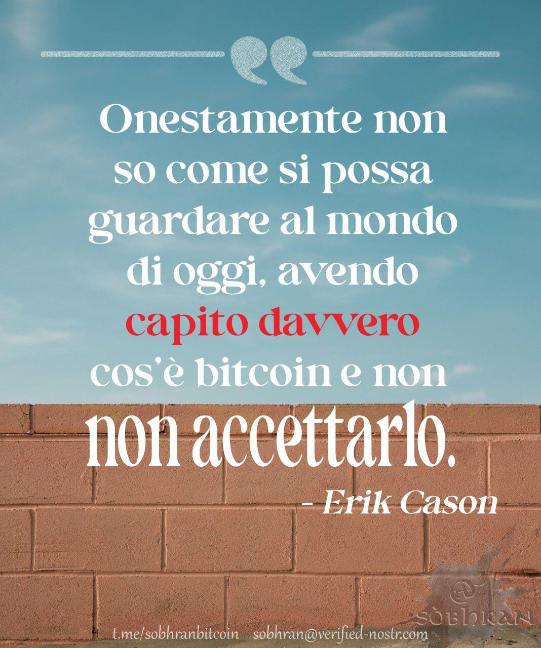 Onestamente non so come si possa…