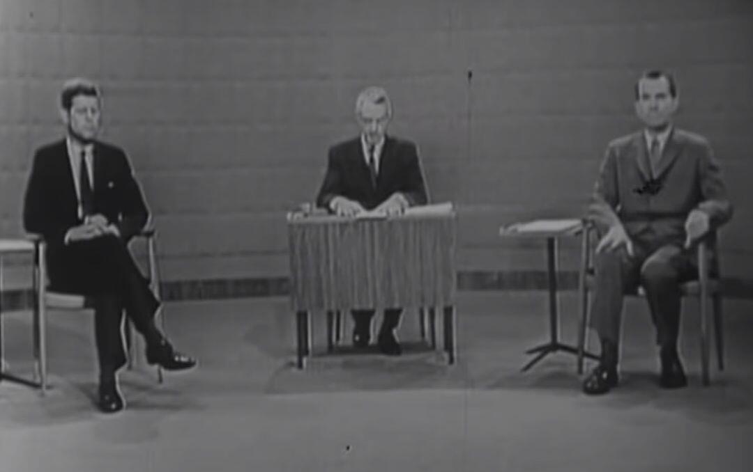 1960: The first televised debate pitted…