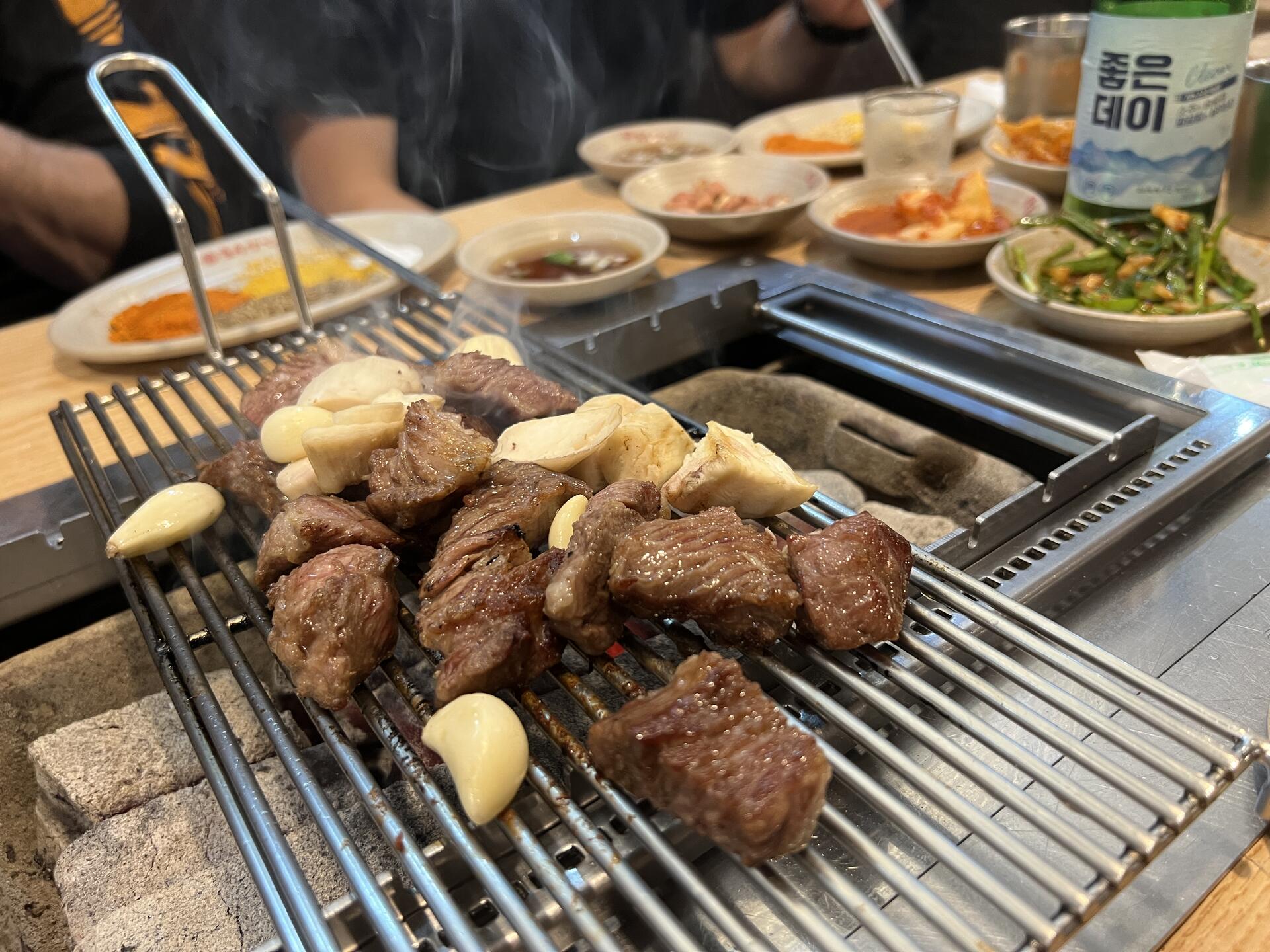 Korean Barbecue in Busan 🇰🇷 #nostrasia #travelstr…