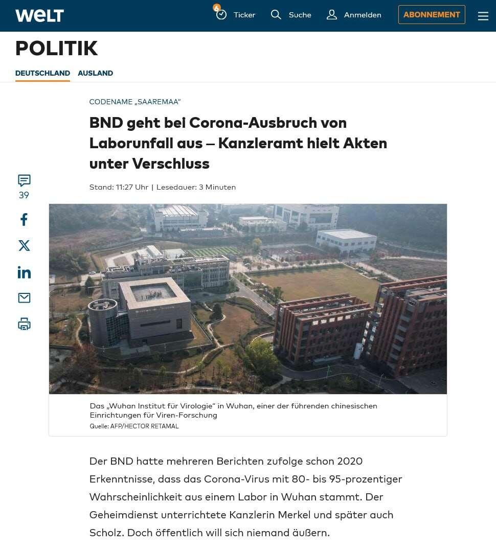 Wenn die Staatspropaganda einen Großteil ihrer…