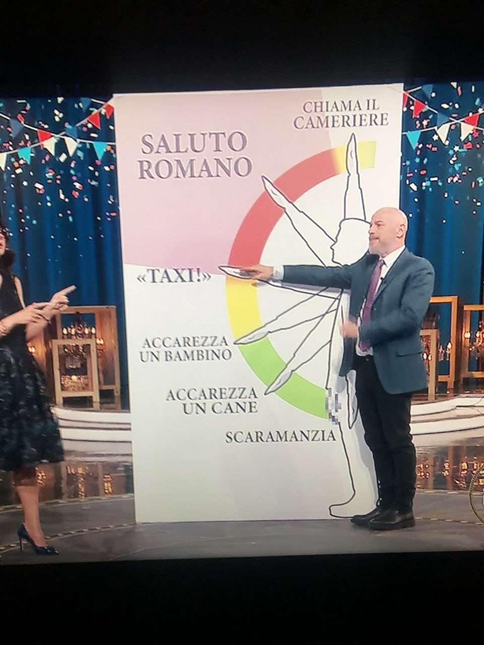 Meanwhile on italian TV