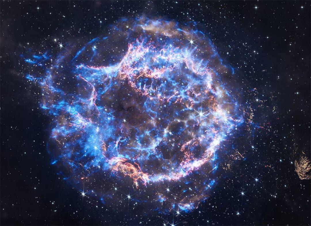 The Cassiopeia A supernova remnant in…