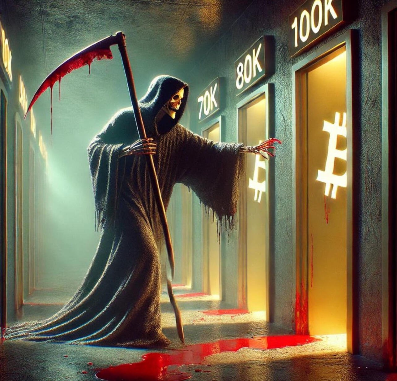 Knock Knock Motherf*cker. #Bitcoin