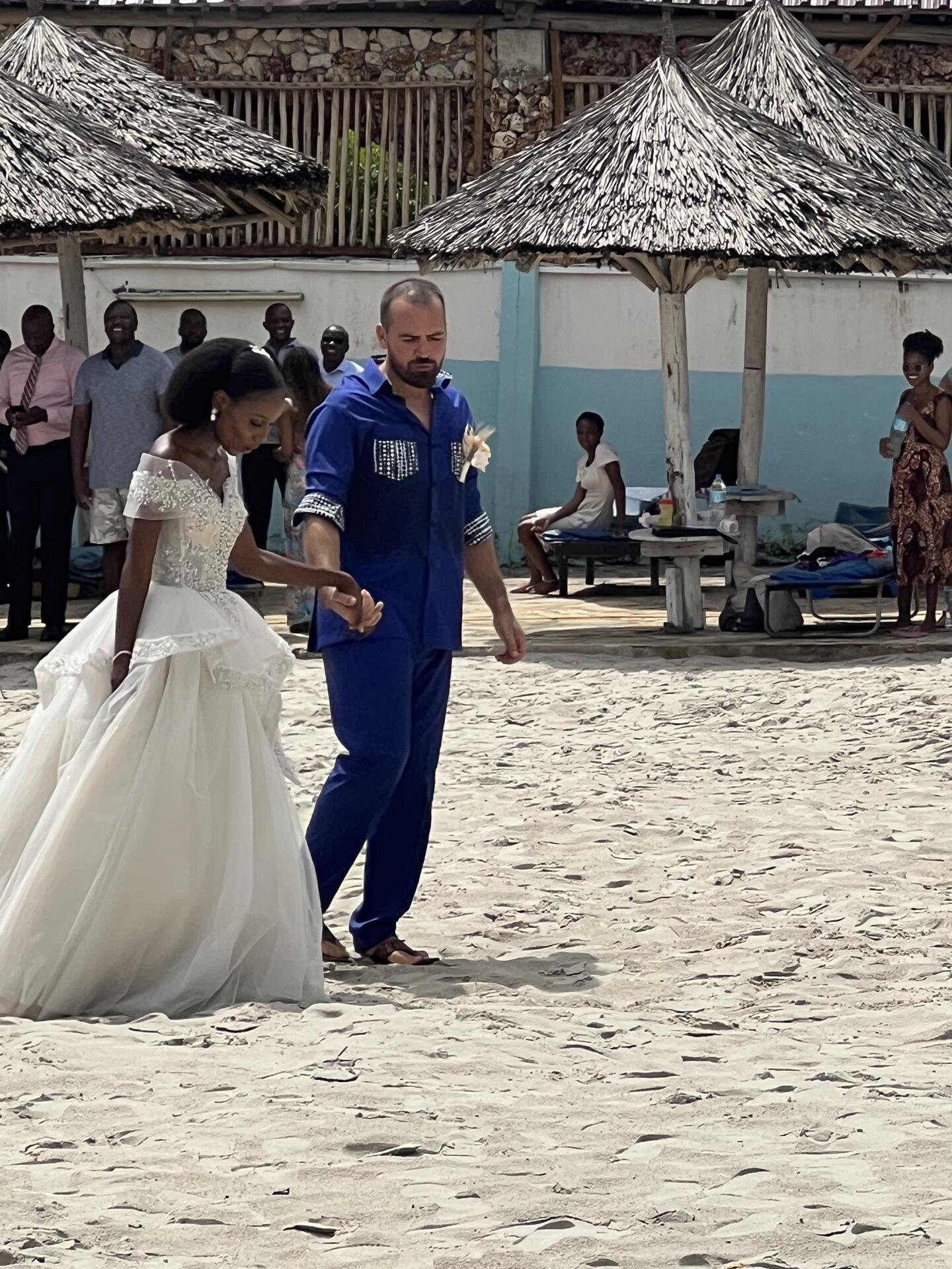 Congratulations to Paul and Eliamani…