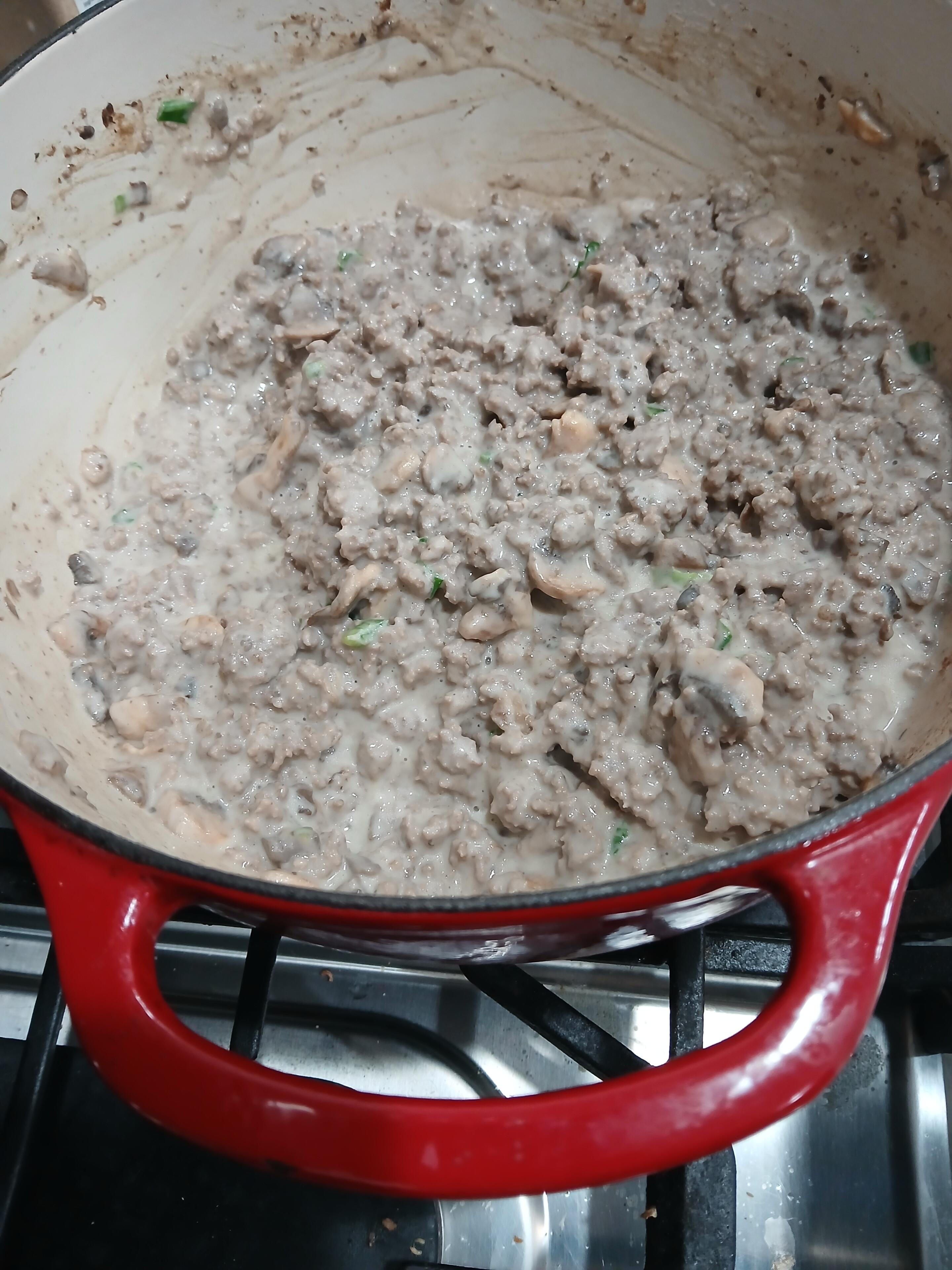 Fast AF  Beef Stroganoff