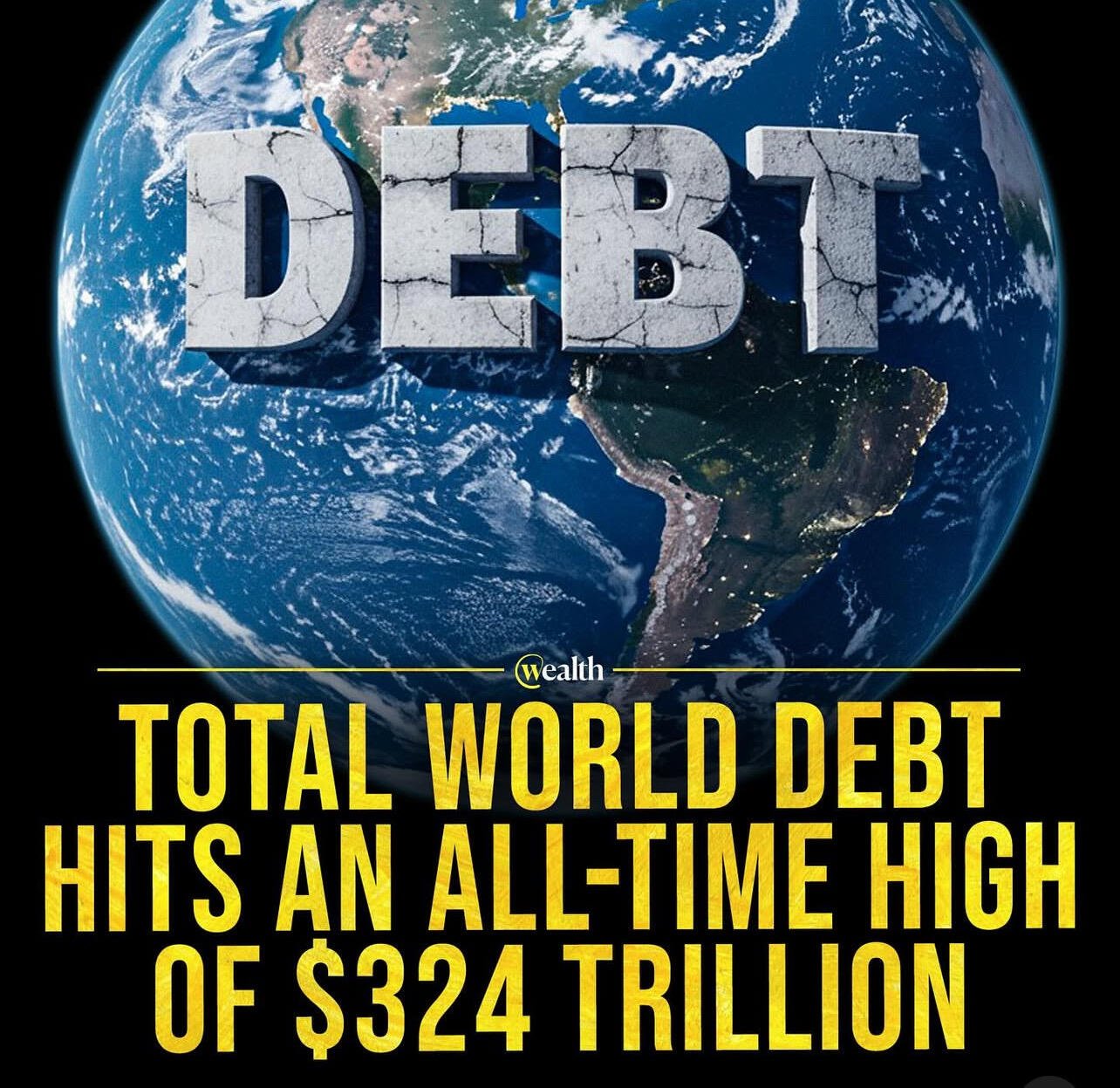 BREAKING: World Debt just hit a…