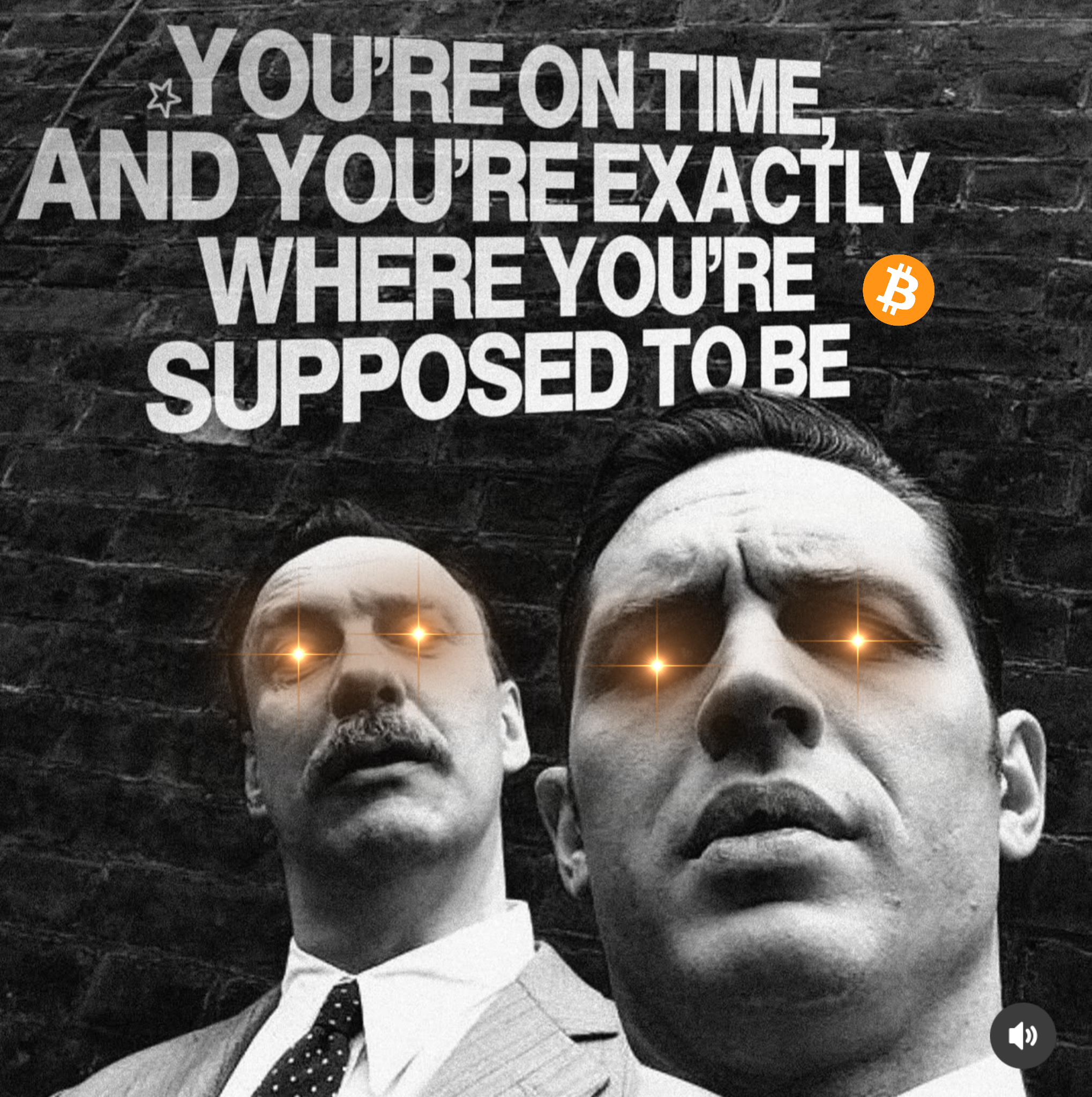 You are not early. You are…