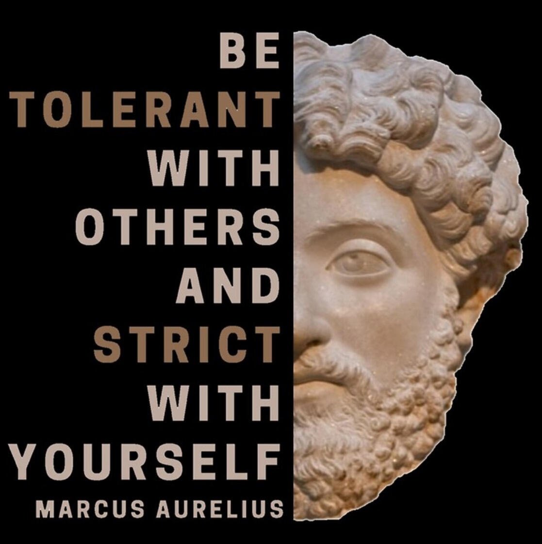 „Be tolerant with others and strict…