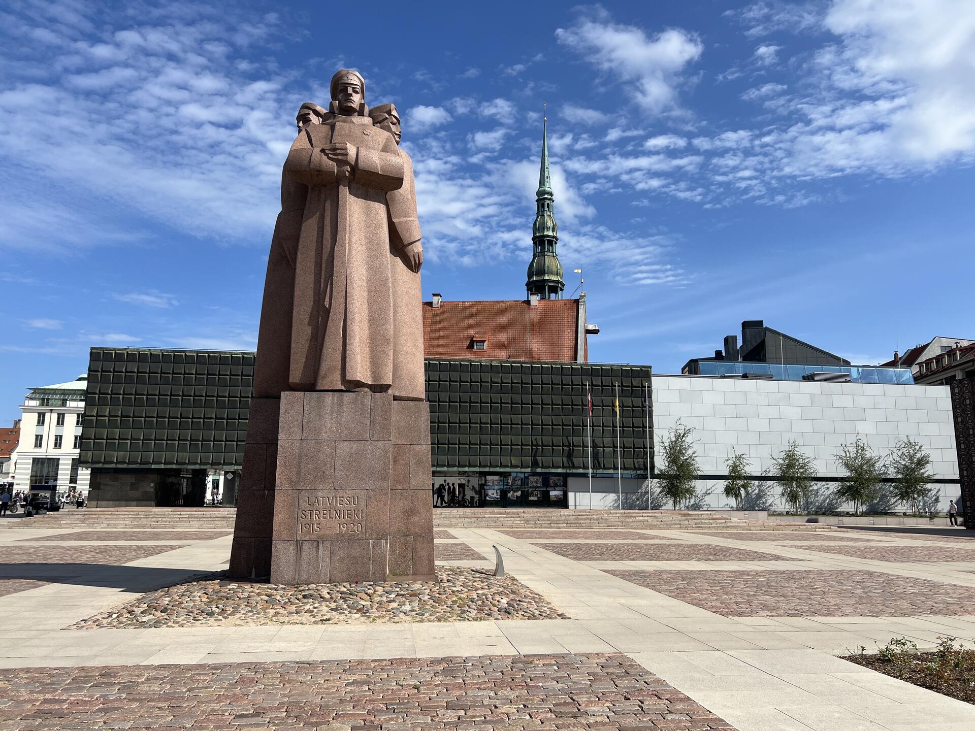 Latvian Riflemen Square, Riga #Photography #photostr…