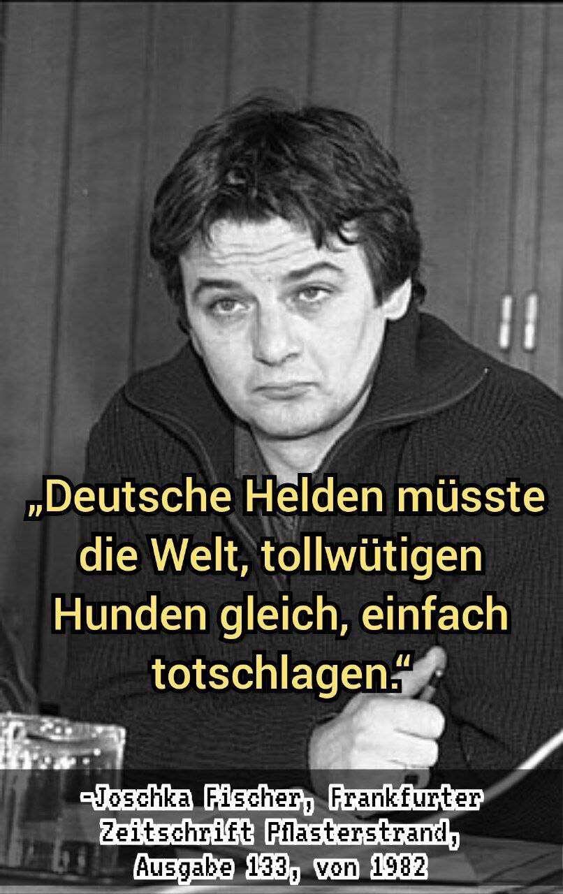 Der Kriegstreiber von heute und der…