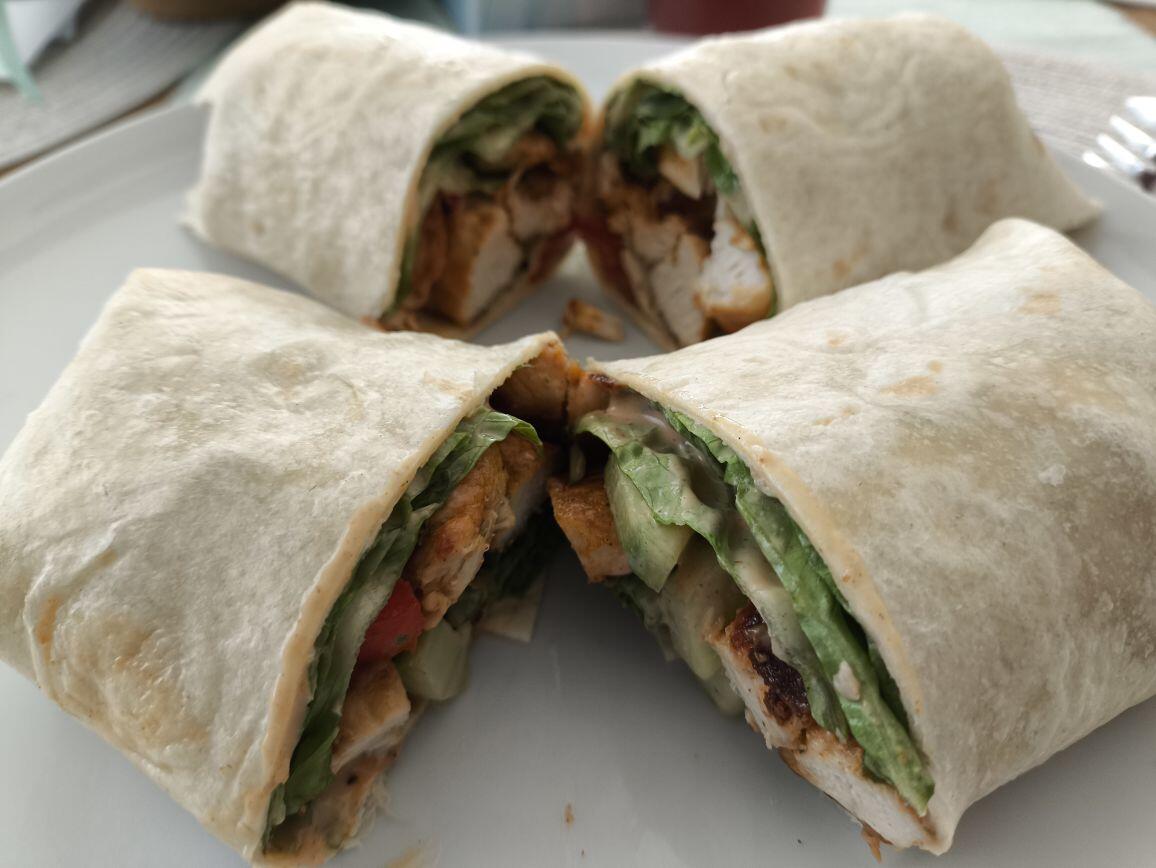 Wrap attack! Chicken Fajitas homemade #foodstr