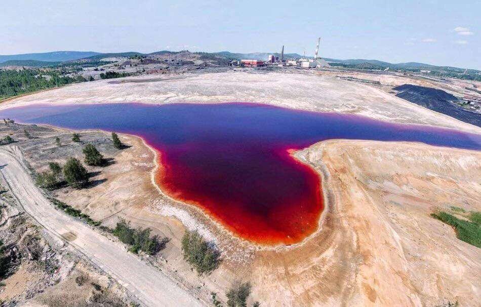 Lake Karachay in Russia, said to…