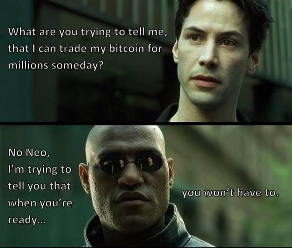 Buy the f*cking #Bitcoin dip…