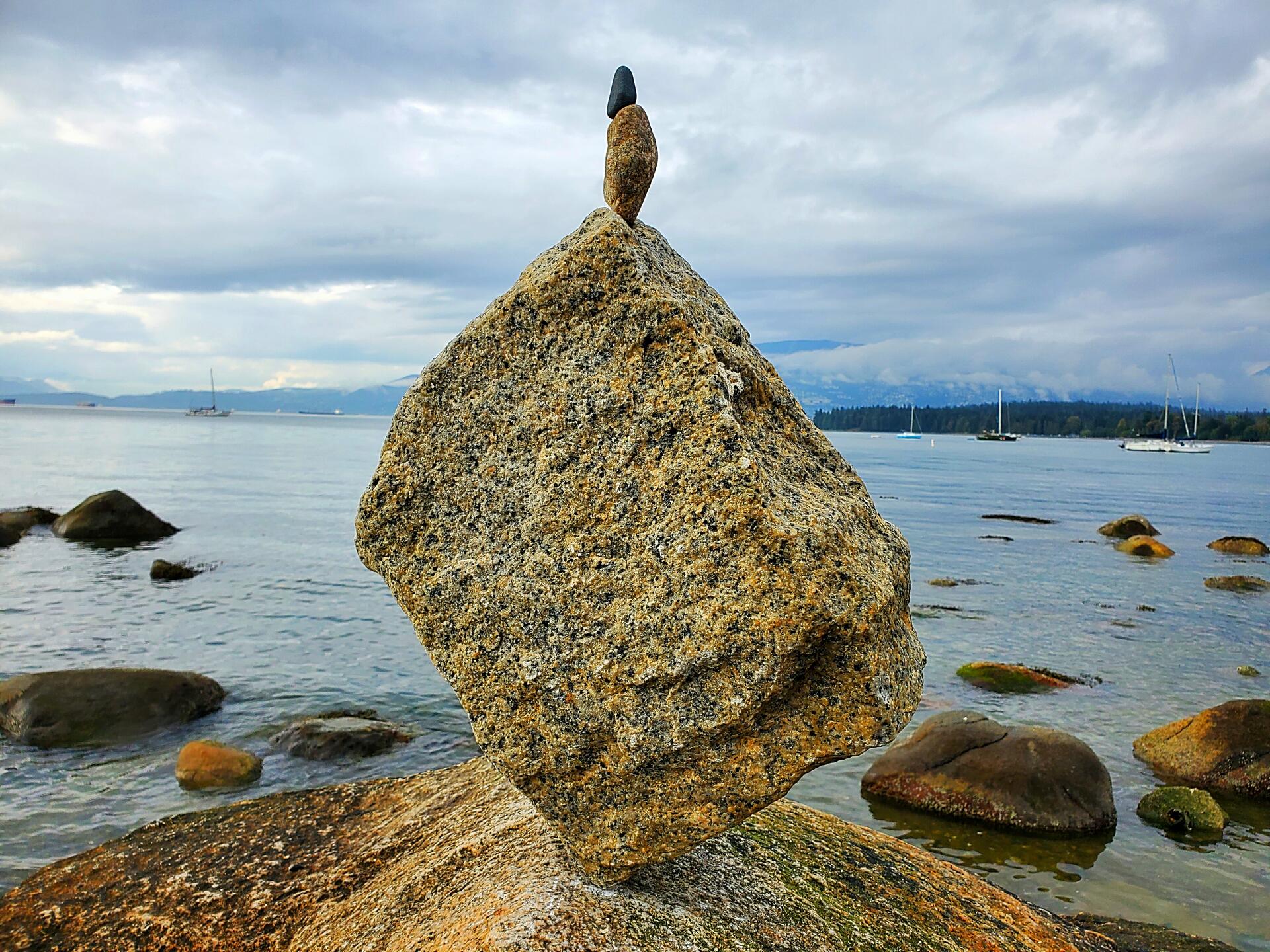 With life you need balance, or…