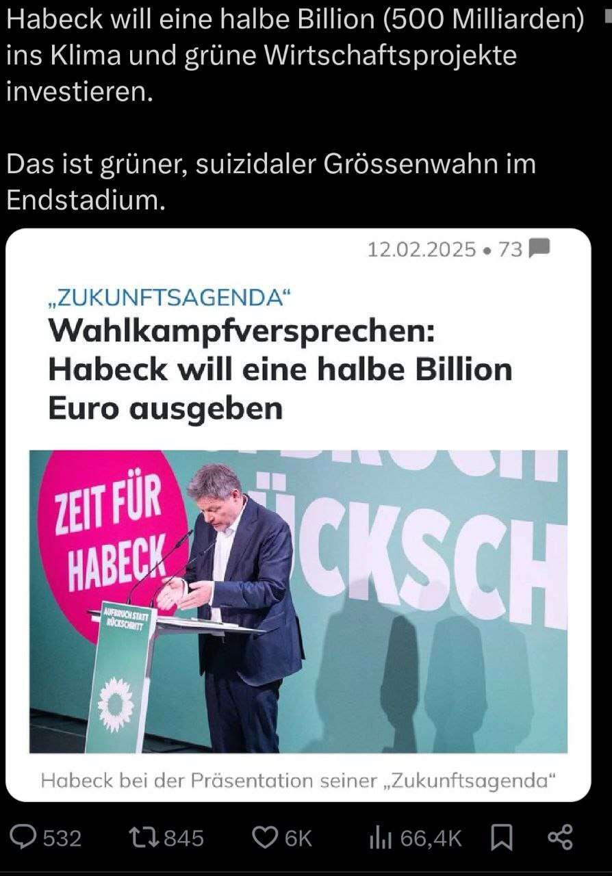 Herr werfe Hirn vom Himmel.