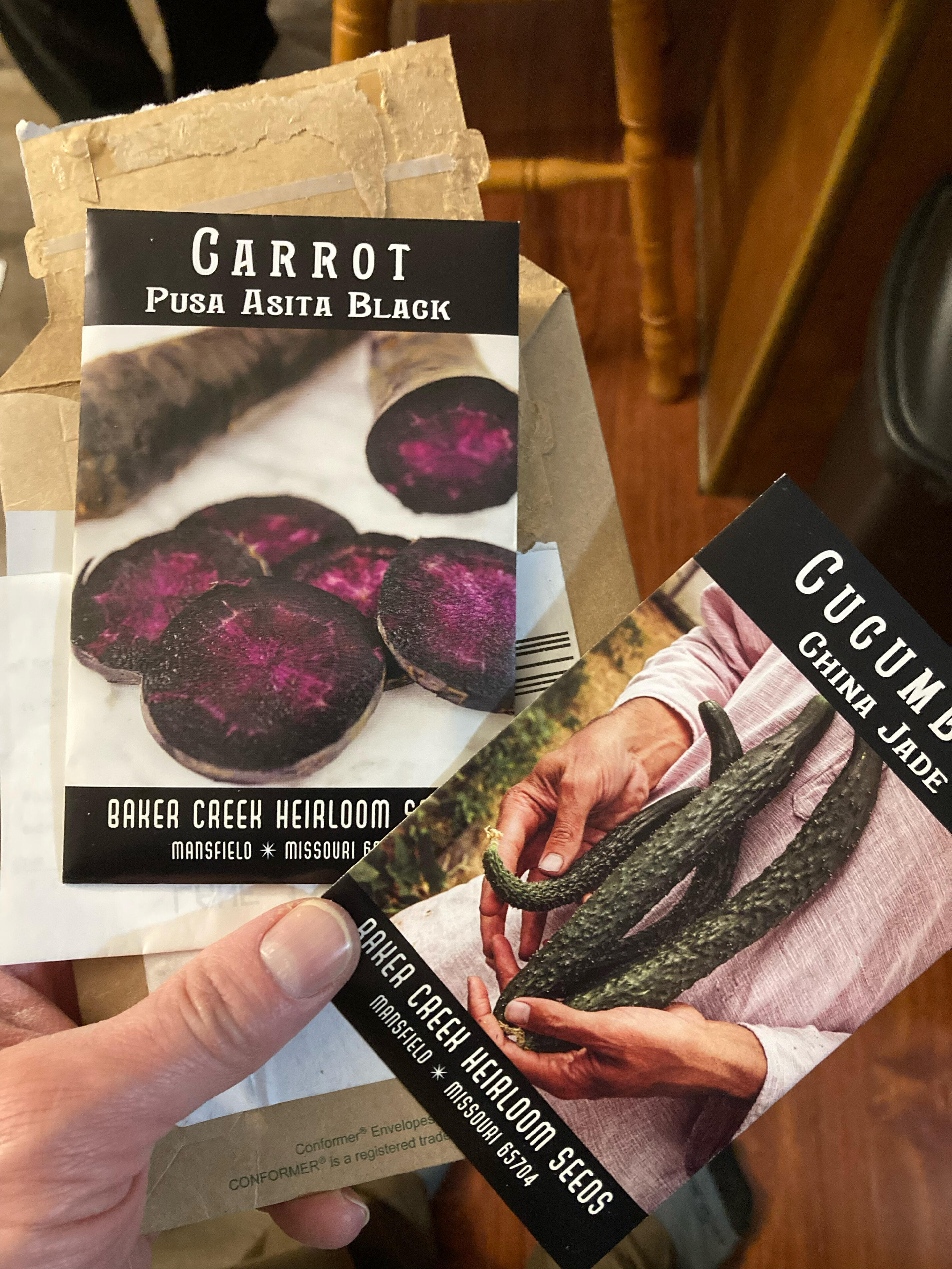 More seeds in the mail today.…