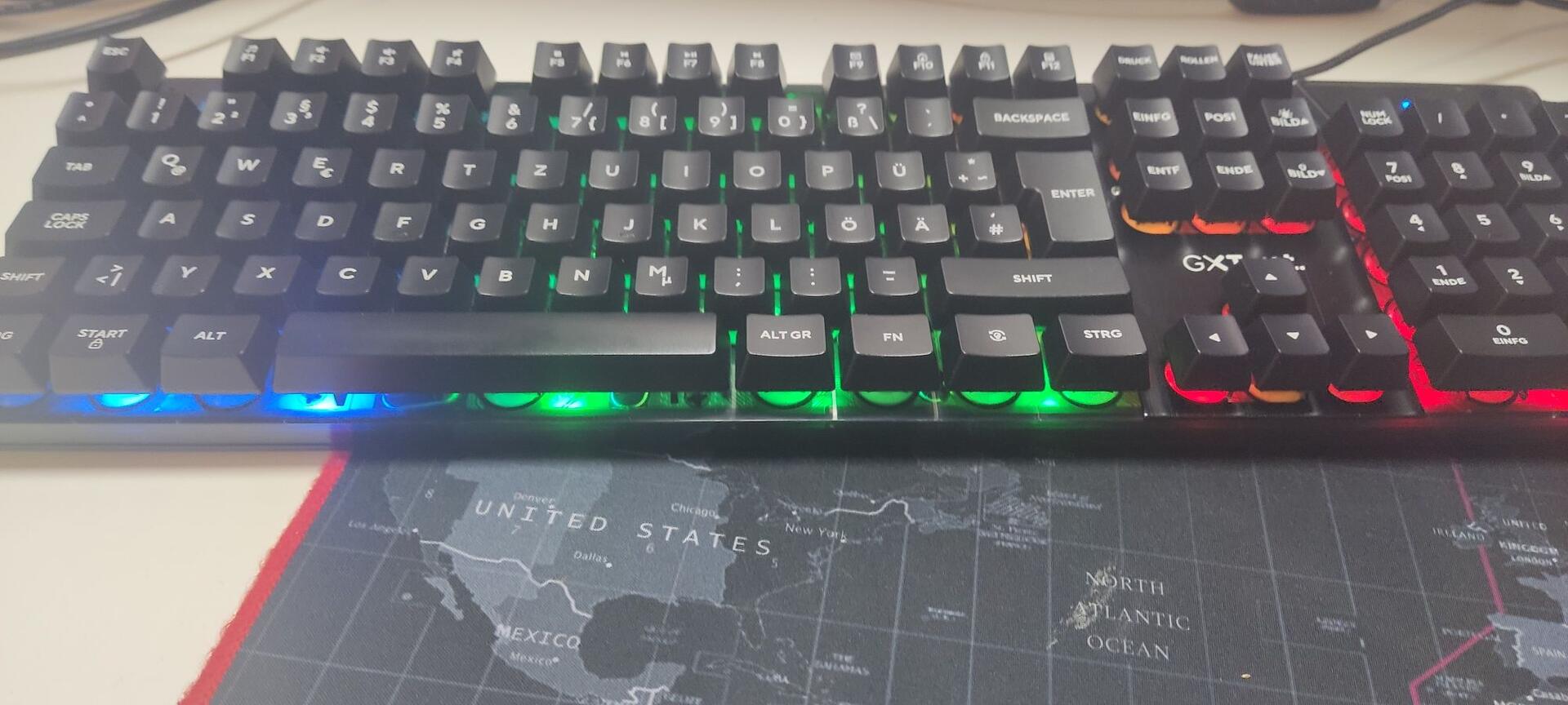 New gaming keyboard. Just need to…