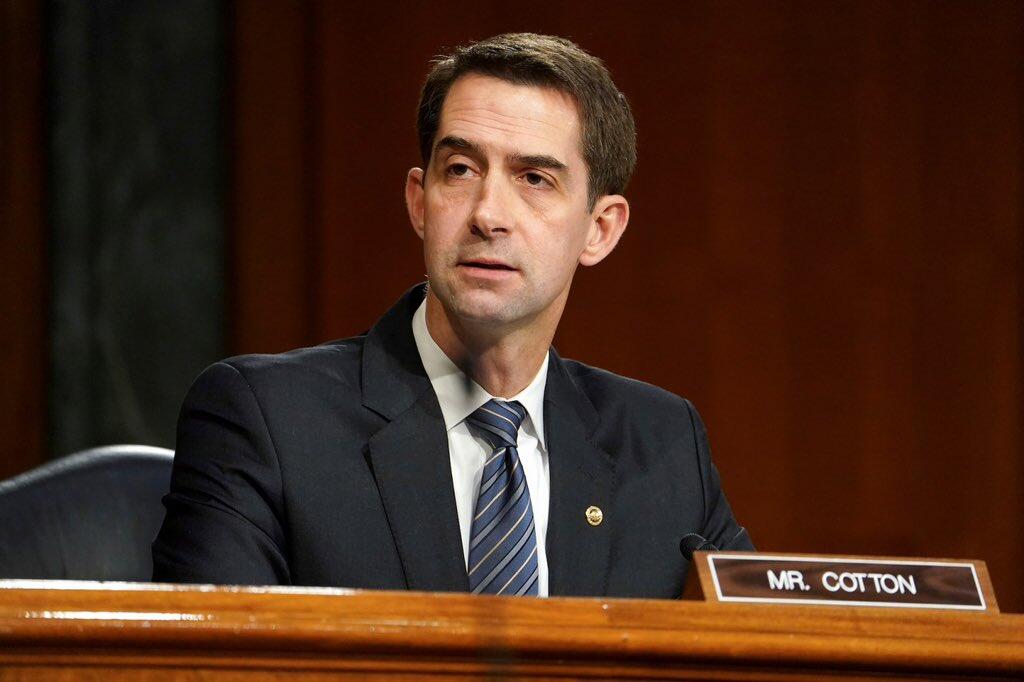Senator Tom Cotton stated, “China is…
