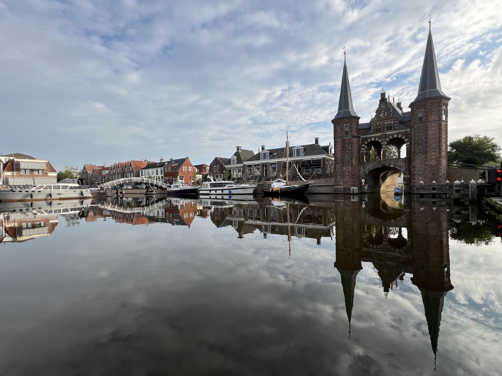 Waterpoort in Sneek, Friesland, The Netherlands…