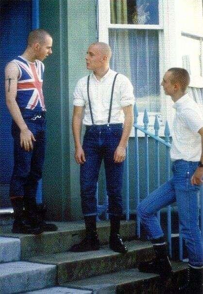 British #skinheads in the 1980s