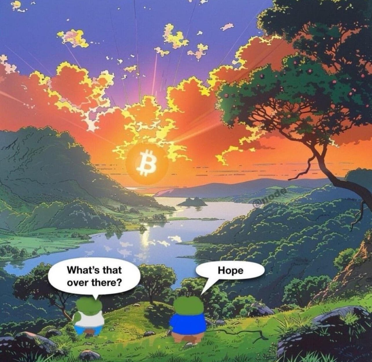 #Bitcoin is hope. Thank you Satoshi…