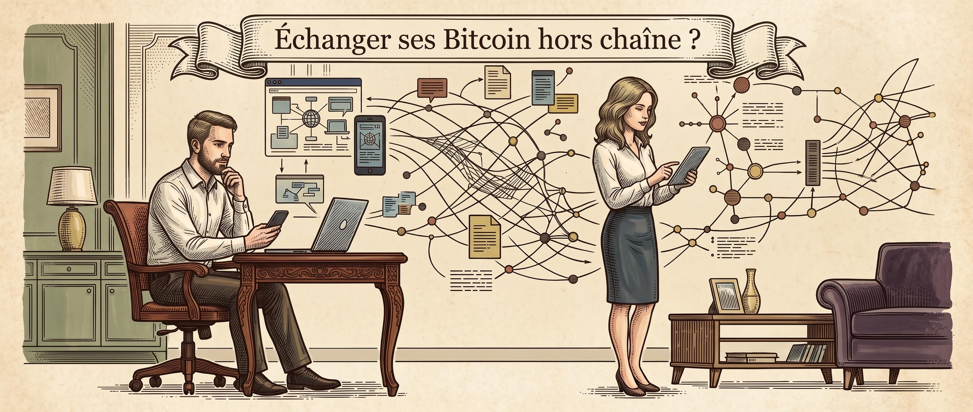 Cover image for Échanger ses Bitcoin hors chaîne ?