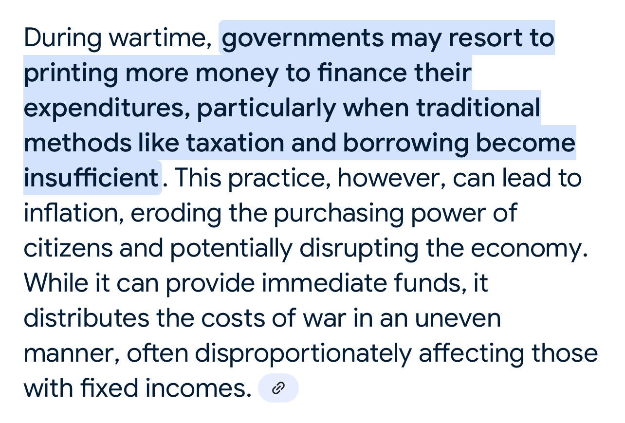 Governments worldwide are about to money-…