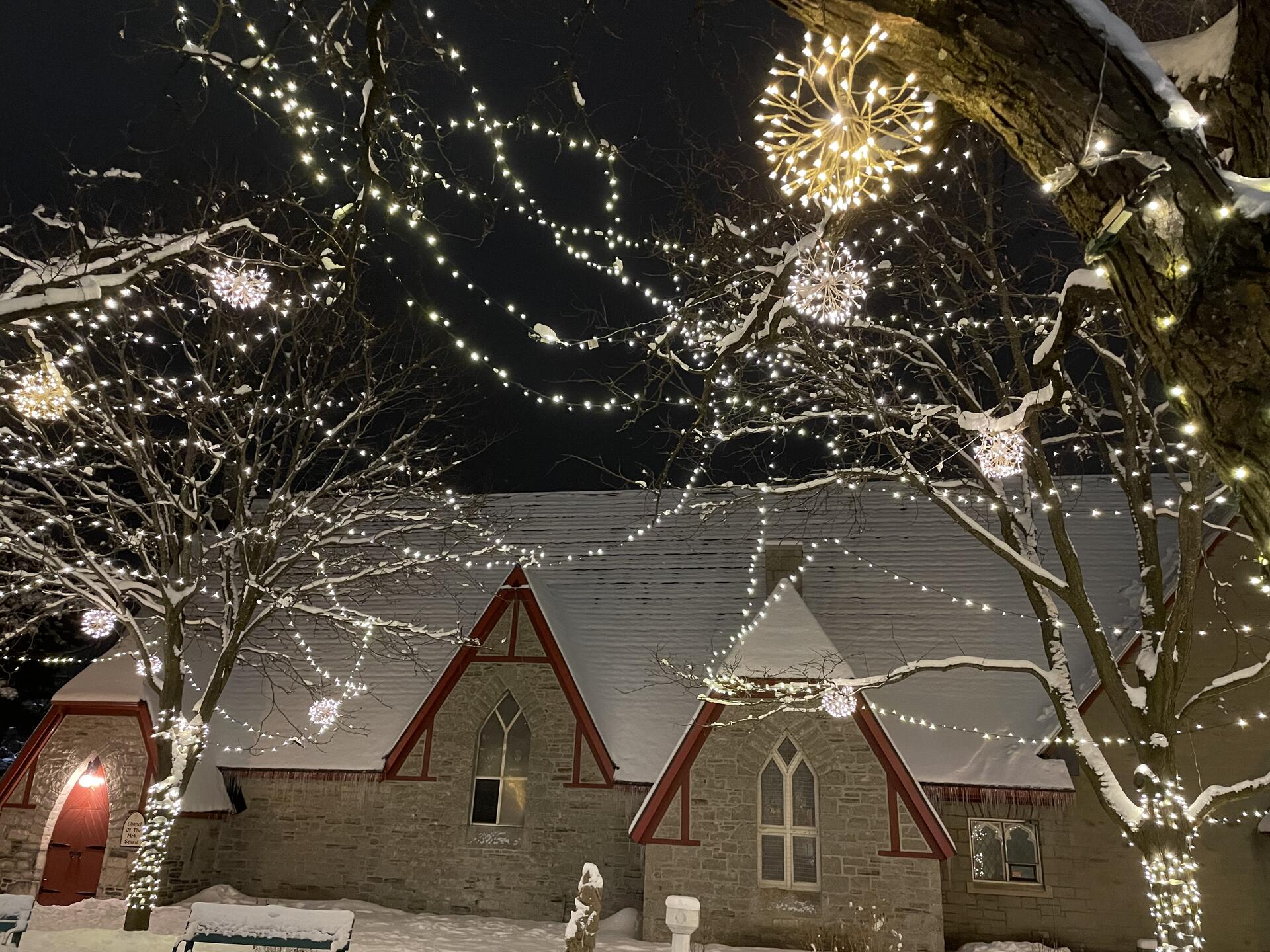 Lights in the ‘hood.