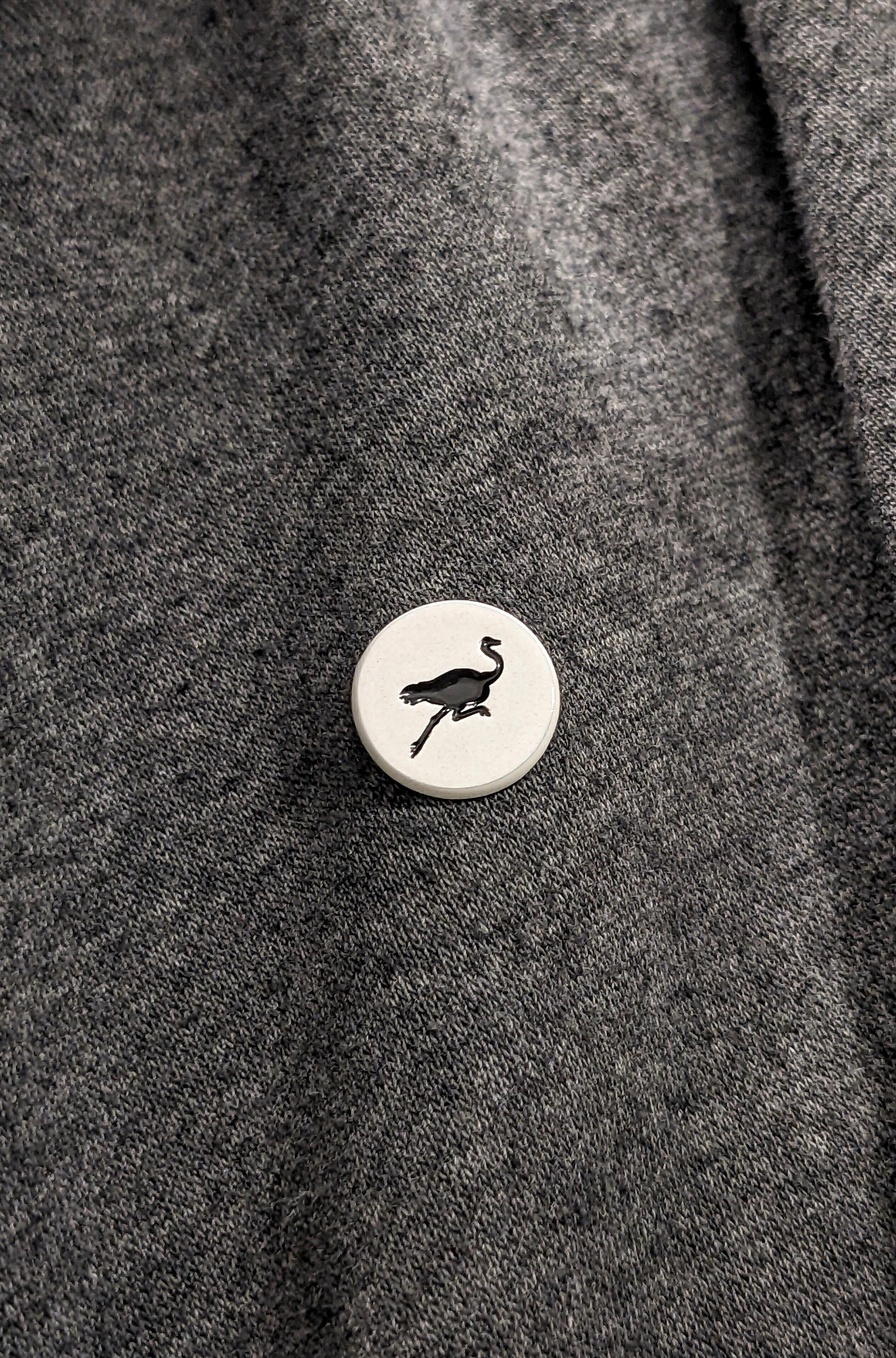 Pin ⚪ White - Ostrich — image 3