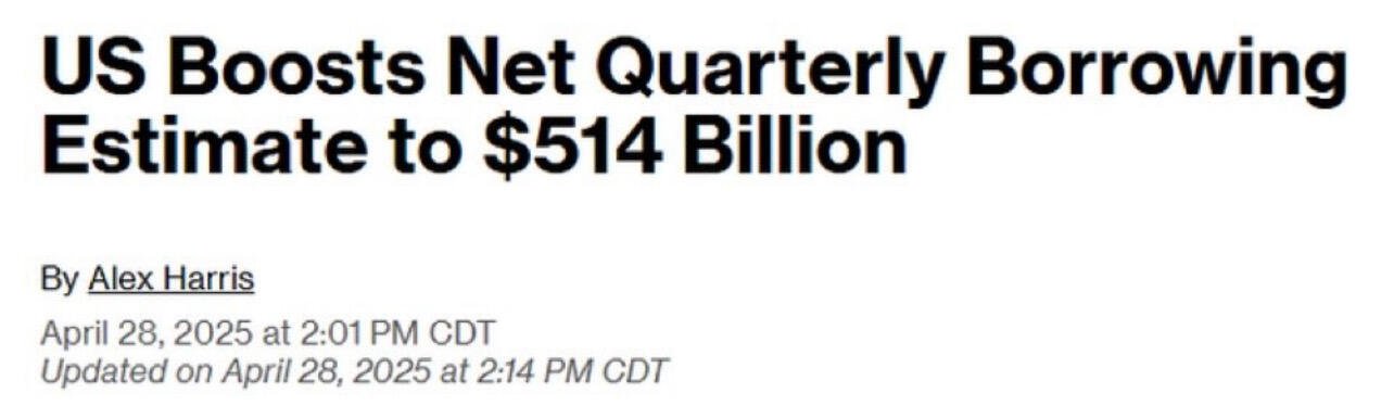 BREAKING 🚨: The U.S. Treasury will…