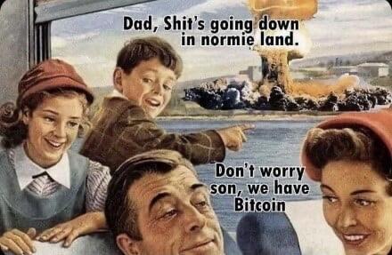 Don’t worry. #Bitcoin