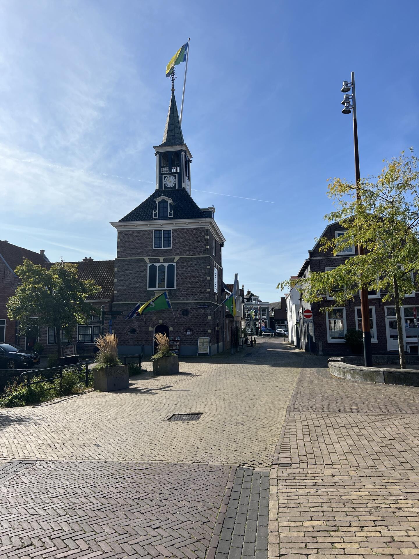 Old town of Makkum, Friesland, The…