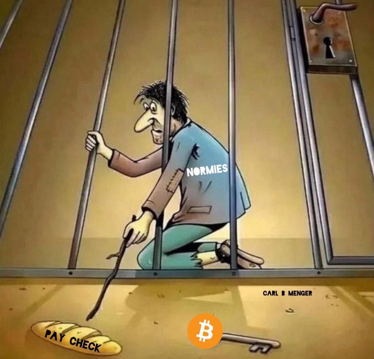 Your fiat prison has a key…