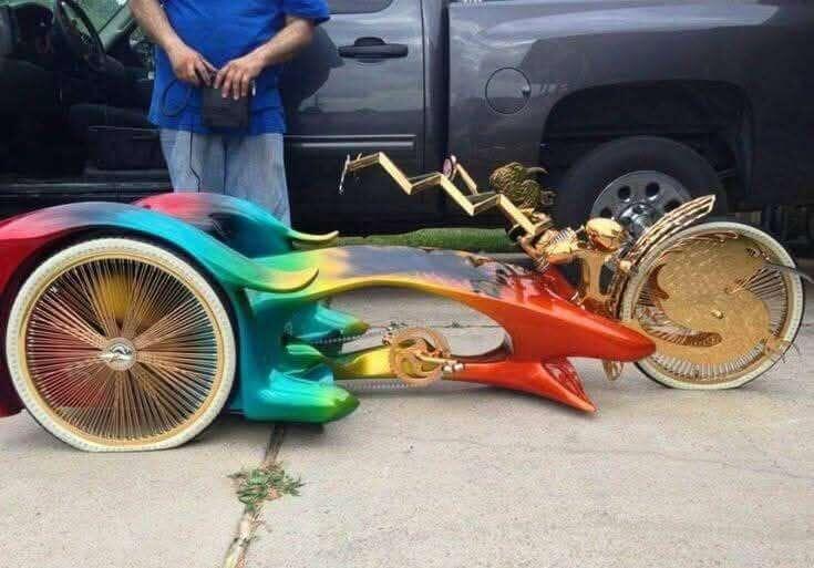 #bike #lowrider #custom #bicycle