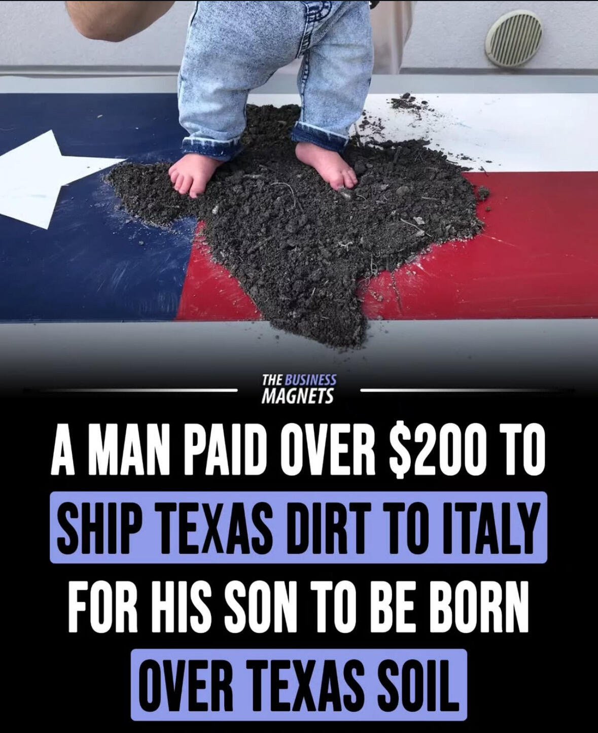 This is the most Texas thing…
