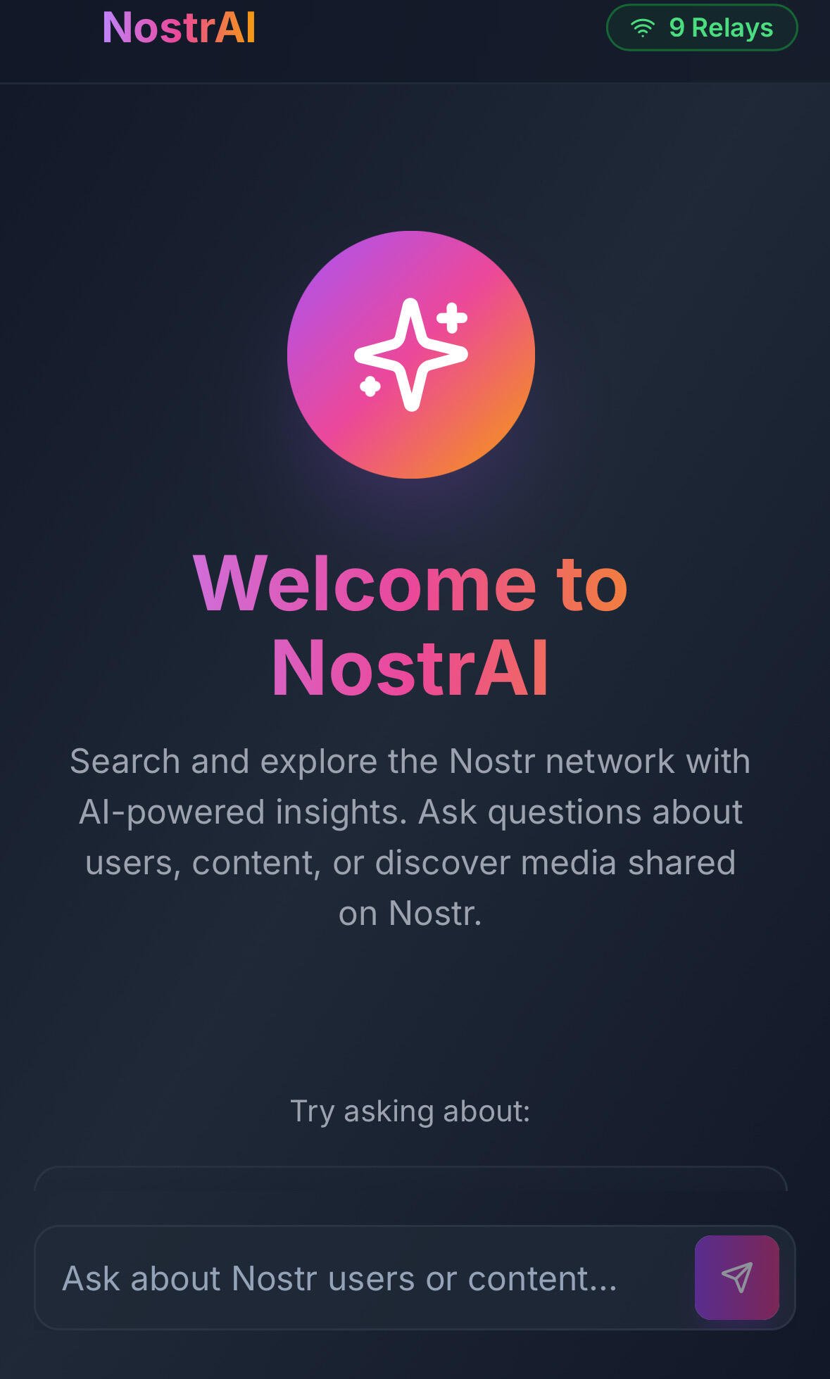 I’ve been experimenting with Nostr…