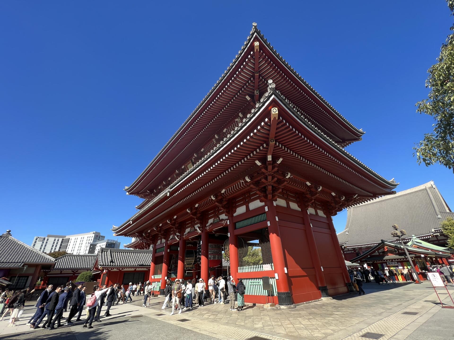 Sensō-ji Buddhist temple in Tokyo,…