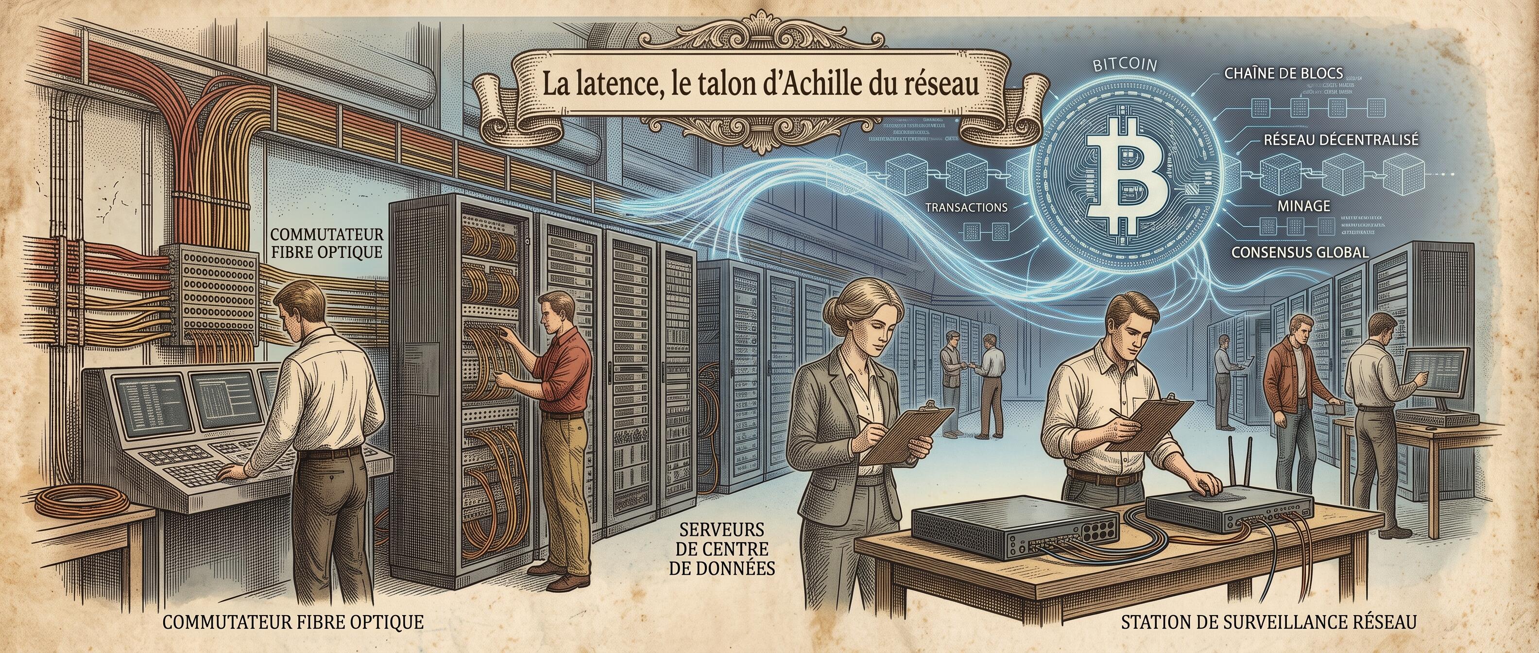 Cover image for La latence, le talon d'Achille du réseau