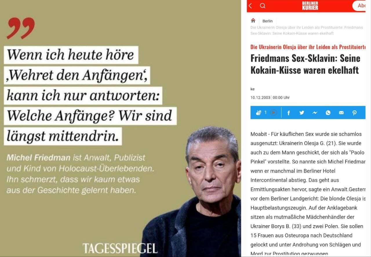 Der Vorbestrafte hat das Wort