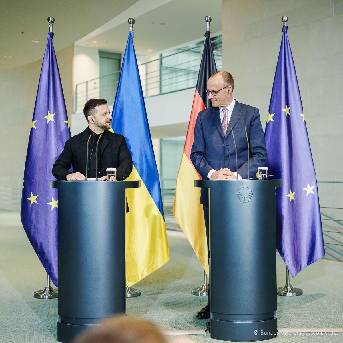 During a visit by Ukrainian President…