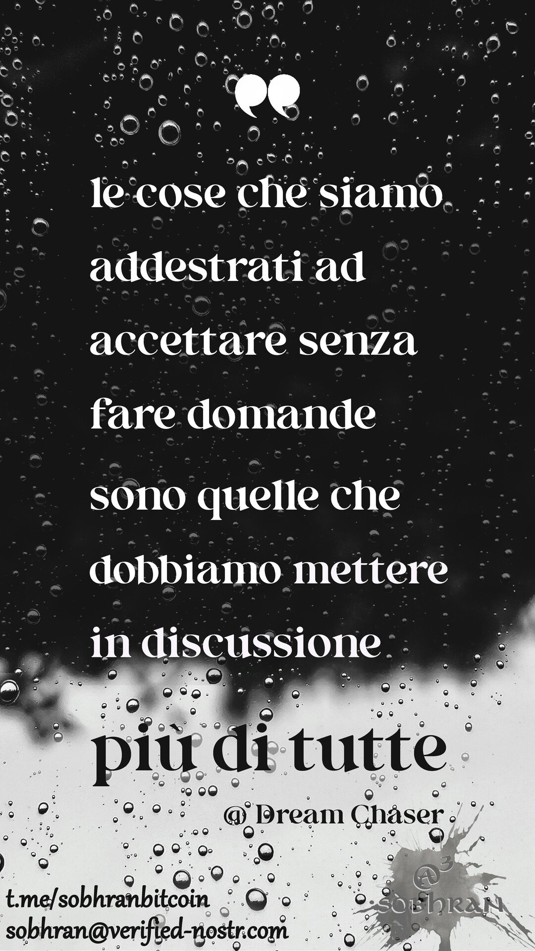 le cose che siamo addestrati ad…