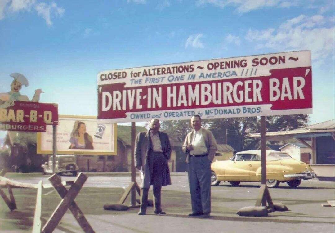 The founders of #McDonalds, brothers Richard…