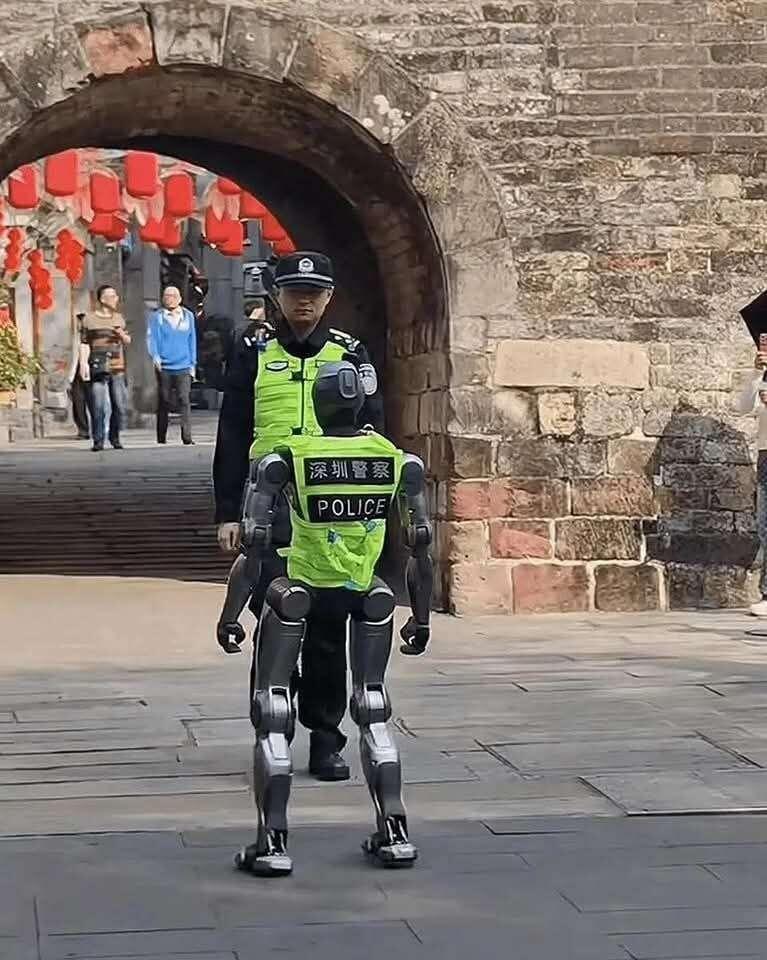 No chance to kick the robot…