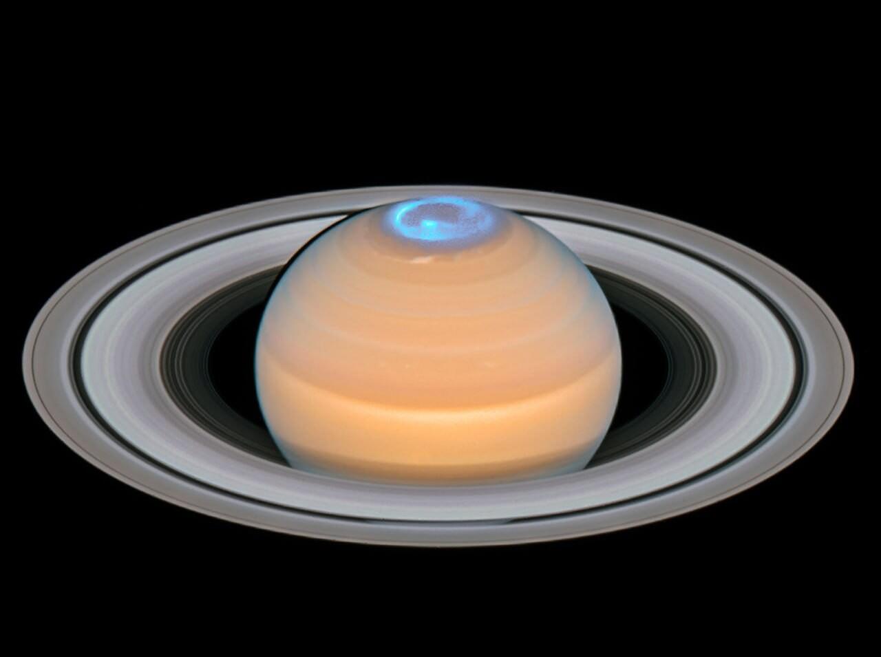 Aurora on Saturn Northpole