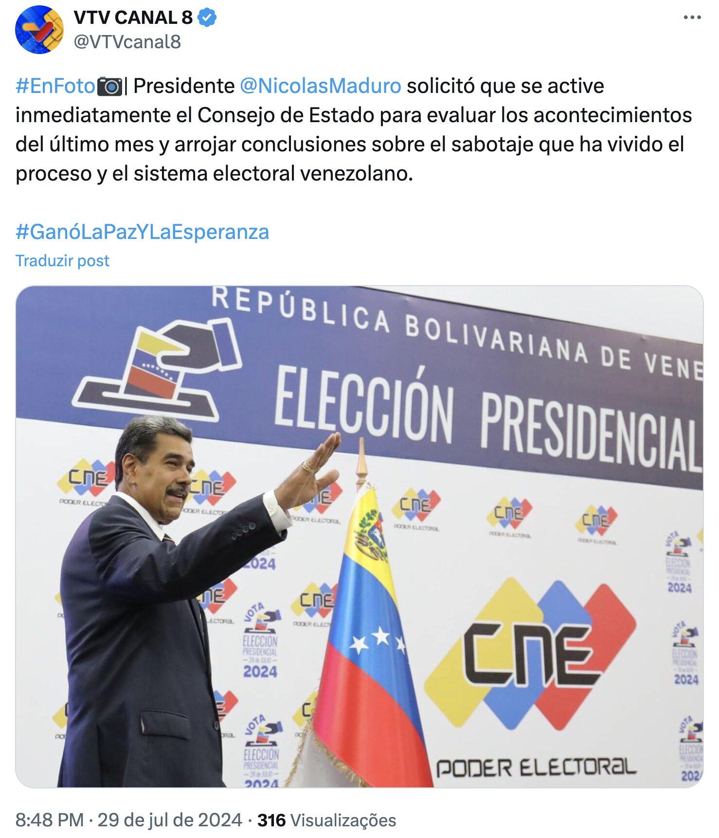 The dictator Nicolás Maduro has ordered…