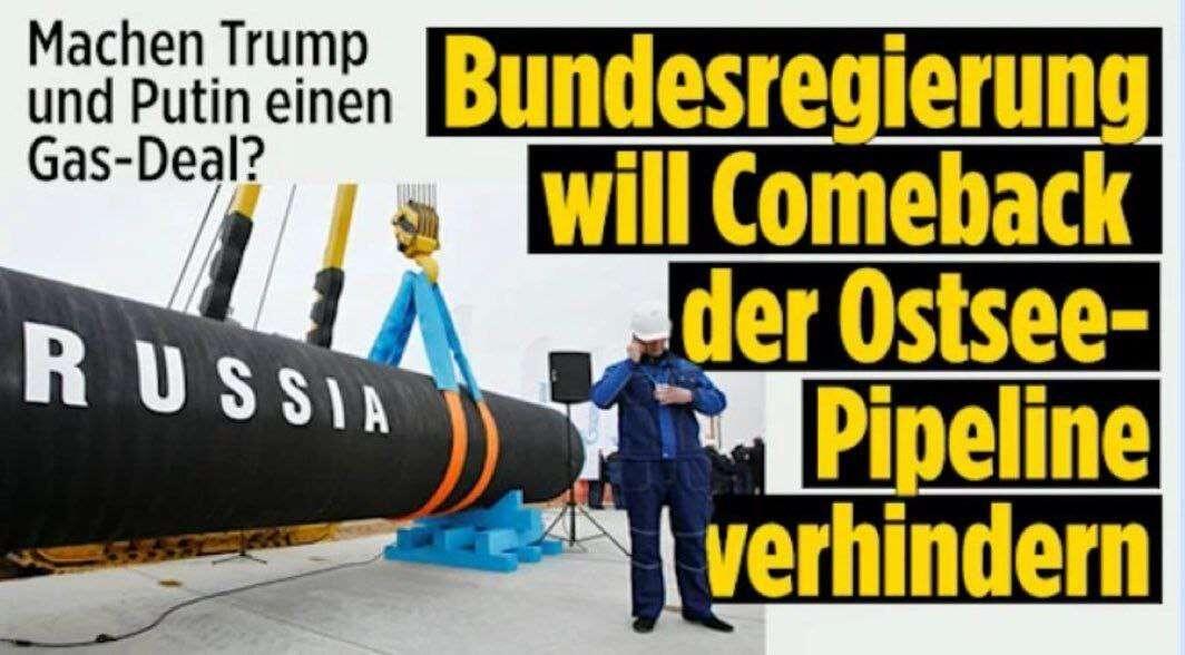 War die Pipeline nicht auch vom…
