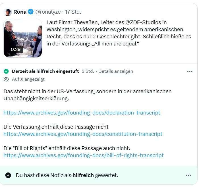 Wenn das #ZDF wieder Propaganda macht.…